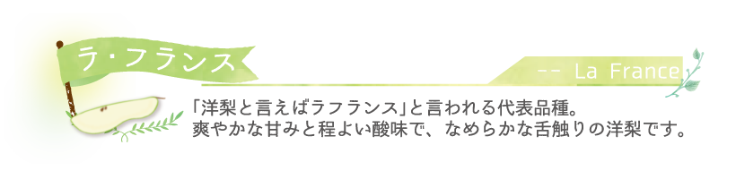 ラフランス